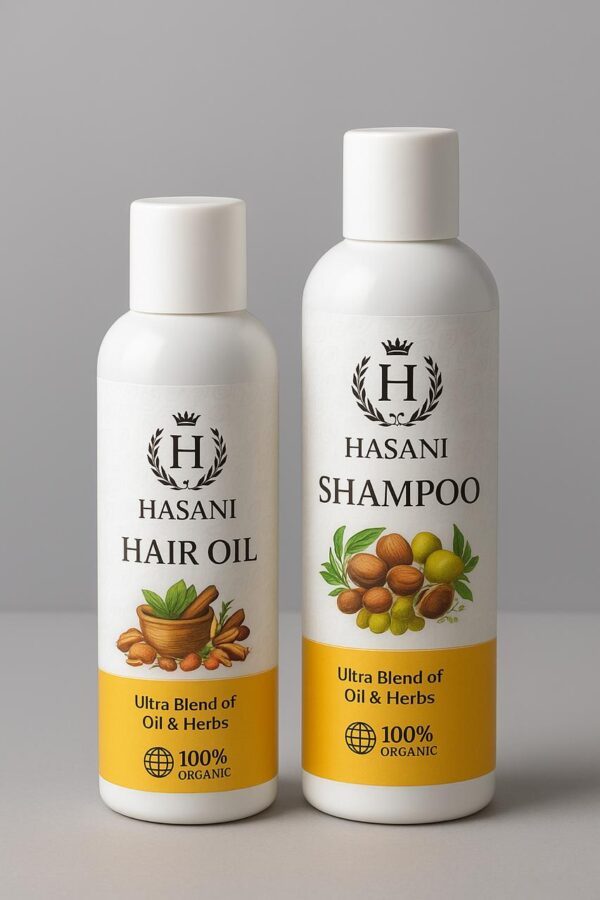 Herbal Hair Oil & Shampoo – Natural Hair Growth & Dandruff Care - Image 3